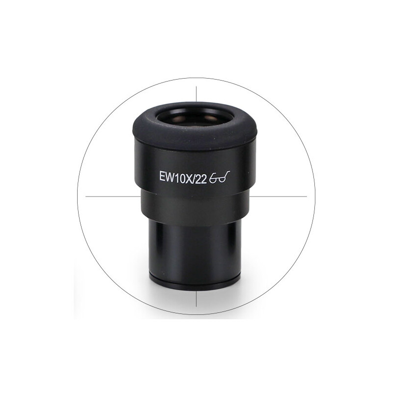 Euromex Okular för mätning IS.6210-C, WF10x / 22 mm, crosshair, Ø 30 mm (iScope)