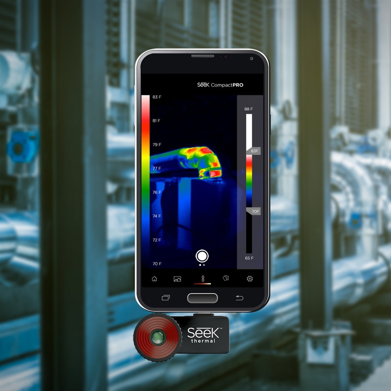 Seek Thermal Värmekamera CompactPRO FASTFRAME Android