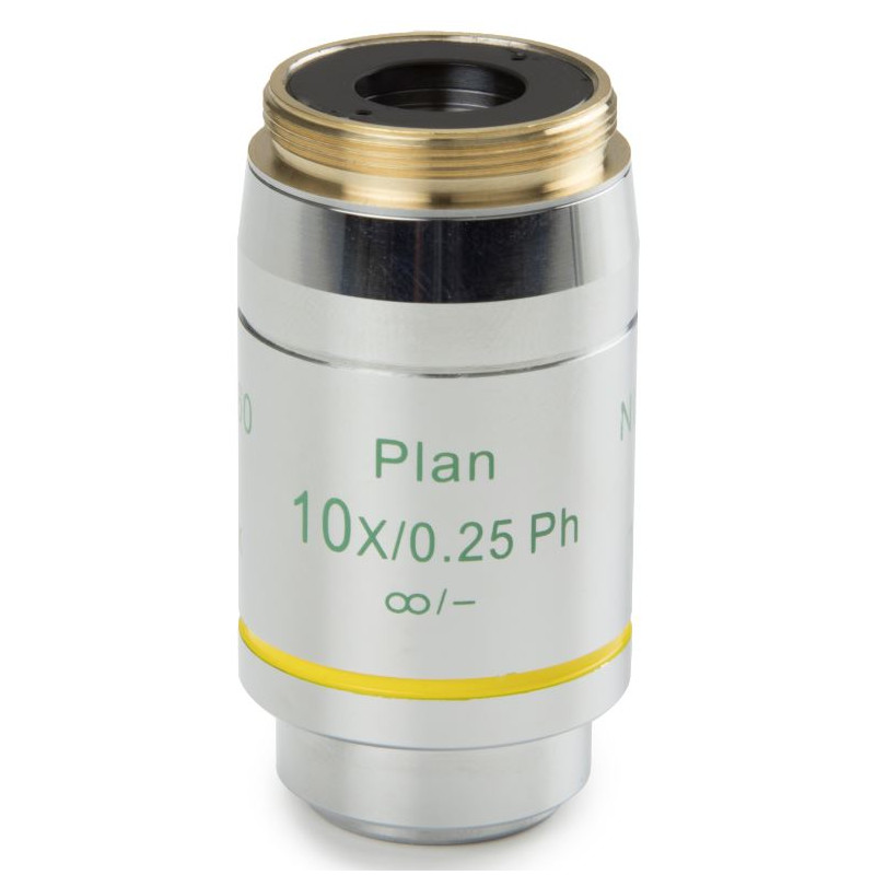Euromex Objektiv DX.7710, 10x/0,25 PLPHi, plan, fas, oändlig (Delphi-X)