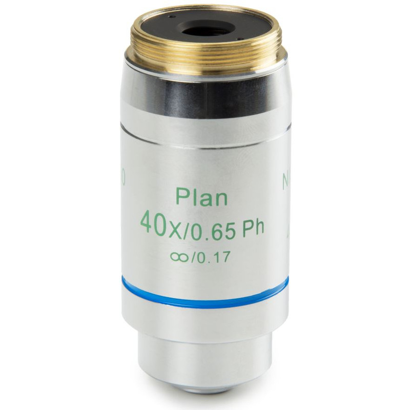 Euromex objektiv DX.7740, 40x/0,65 PLPHi, plan, fas, oändlig, S (Delphi-X)