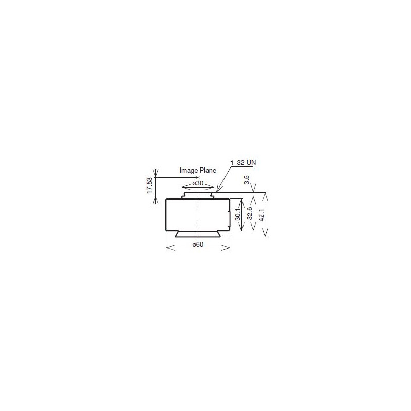 Evident Olympus Kameraadapter U-TV0.5XC-3-8 C-Mount