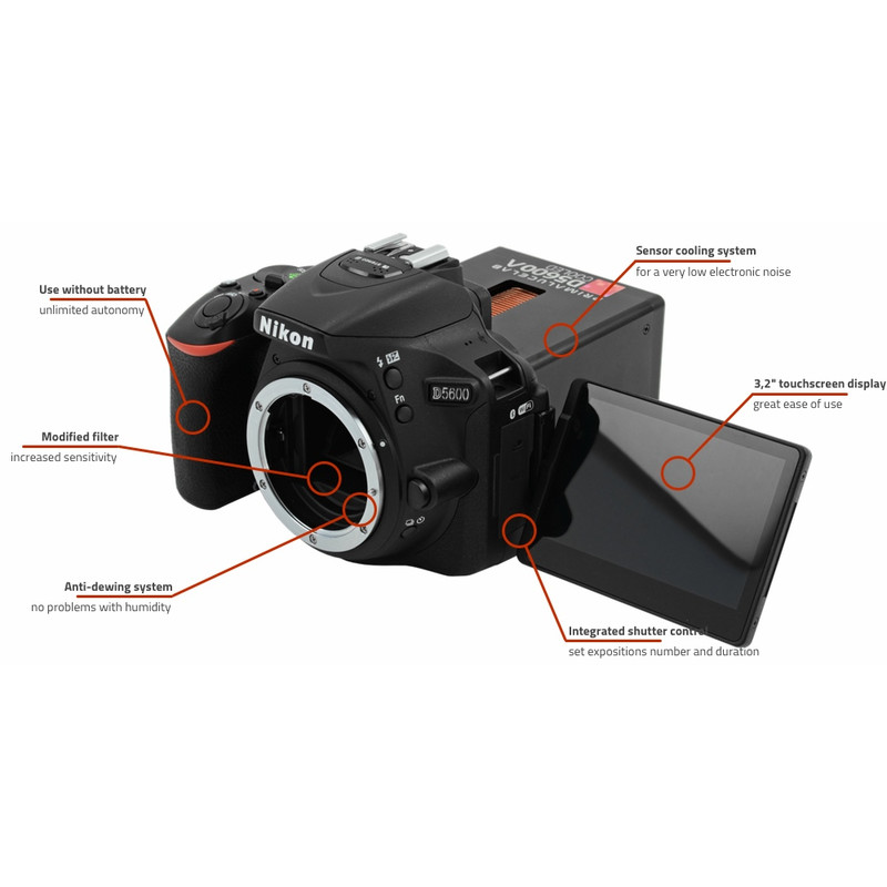 Nikon Kamera DSLR D5600a cooled