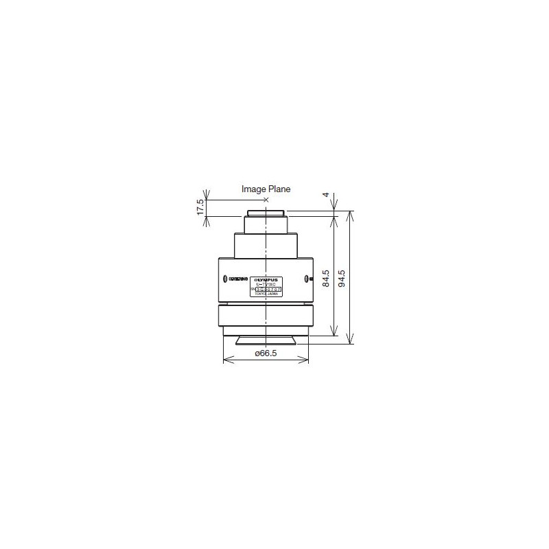 Evident Olympus Kameraadapter U-TV1XC, C-Mount