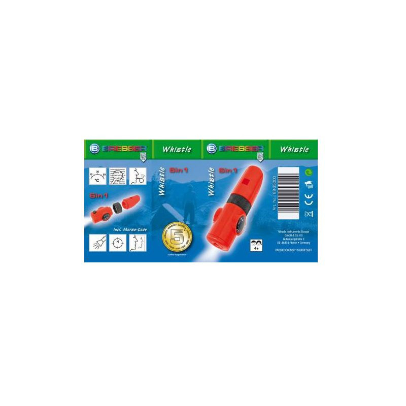 Bresser Junior Multifunktionsvisselpipa 6in1