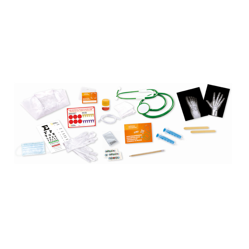 National Geographic Experimentkit läkare set