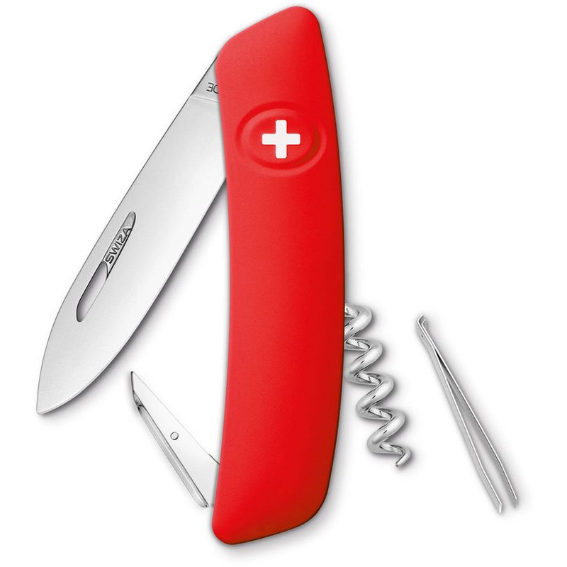 SWIZA Knivar Schweizer Fickkniv D01 röd