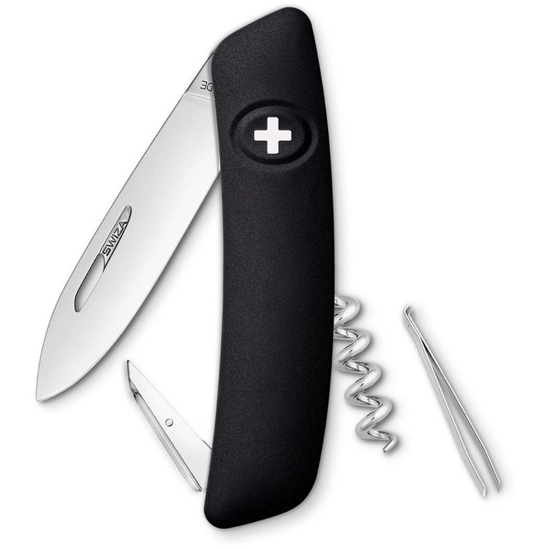 SWIZA Knivar Schweizer Fickkniv D01 svart