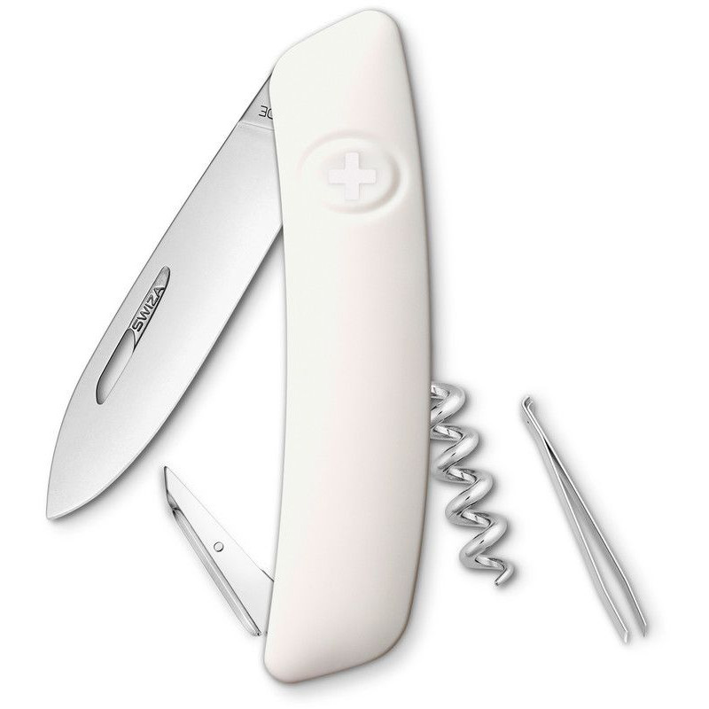 SWIZA Knivar Schweizer Fickkniv D01 vit