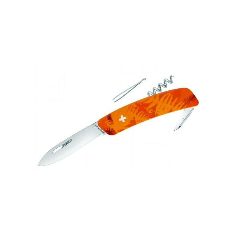 SWIZA Knivar Schweizer Fickkniv C01 FILIX Camo Fern Orange