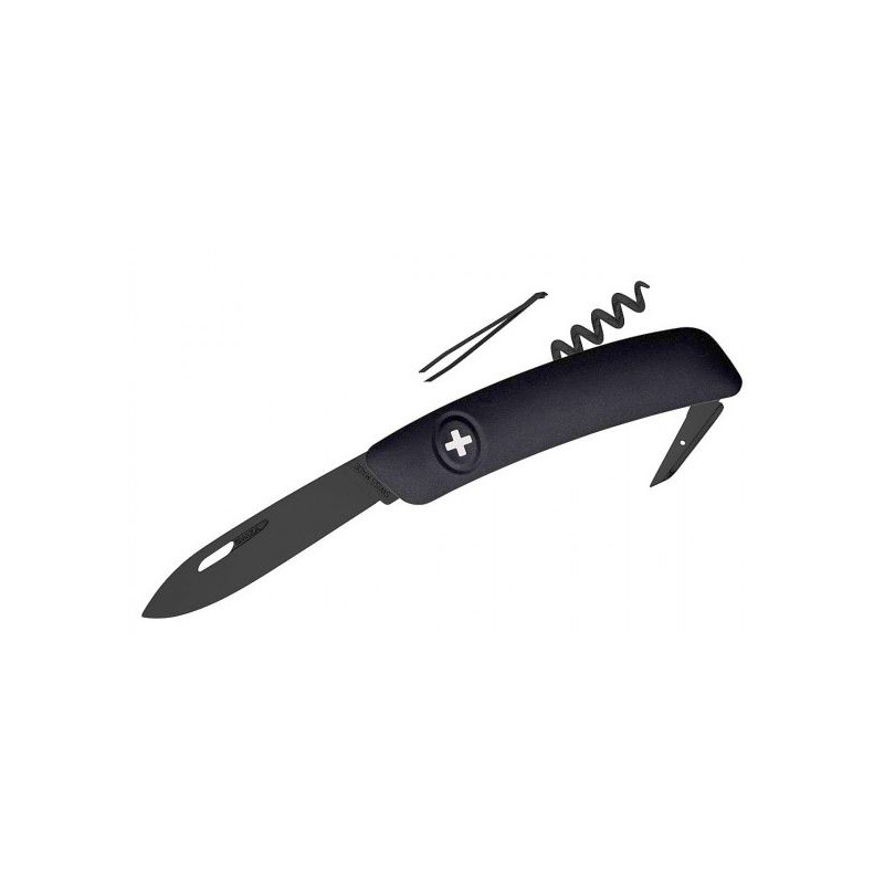 SWIZA Knivar Schweizer Fickkniv D01 ALLBLACK