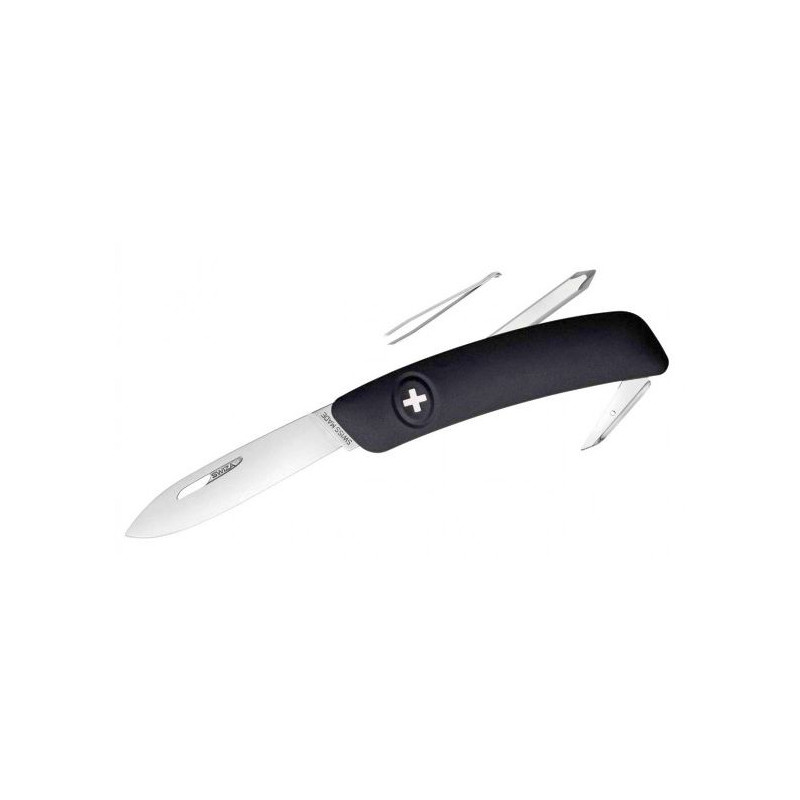 SWIZA Knivar Schweizer Fickkniv D02 svart