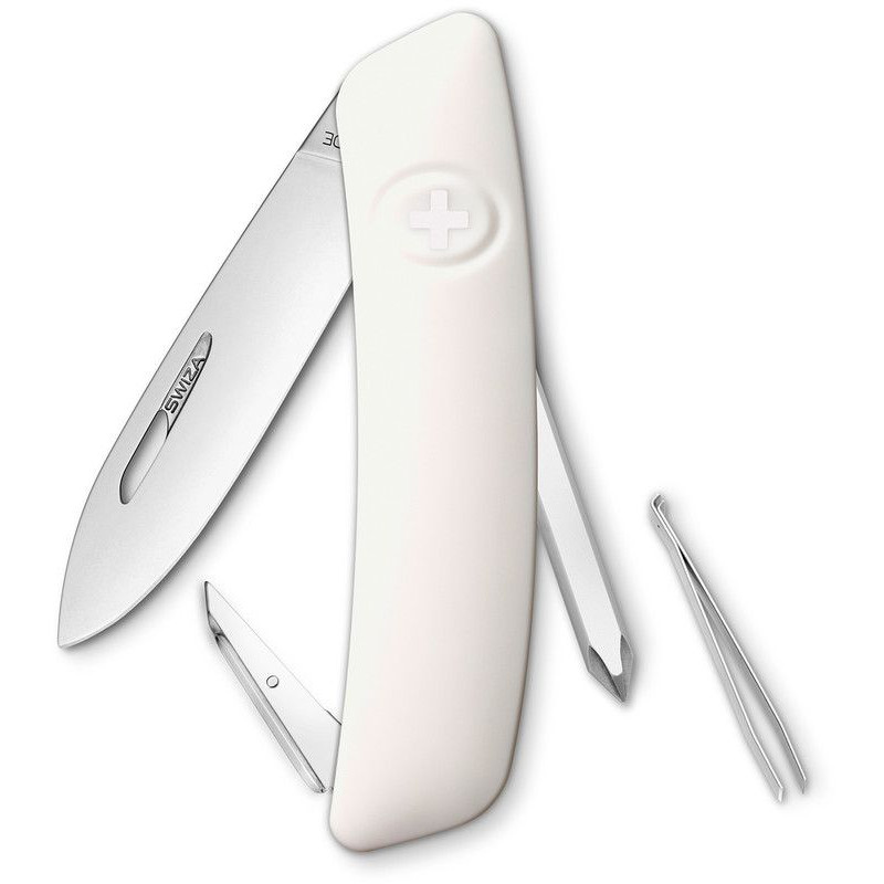 SWIZA Knivar Schweizer Fickkniv D02 vit
