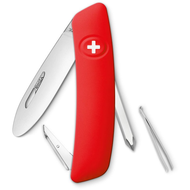 SWIZA Knivar Schweizisk armékniv J02 röd
