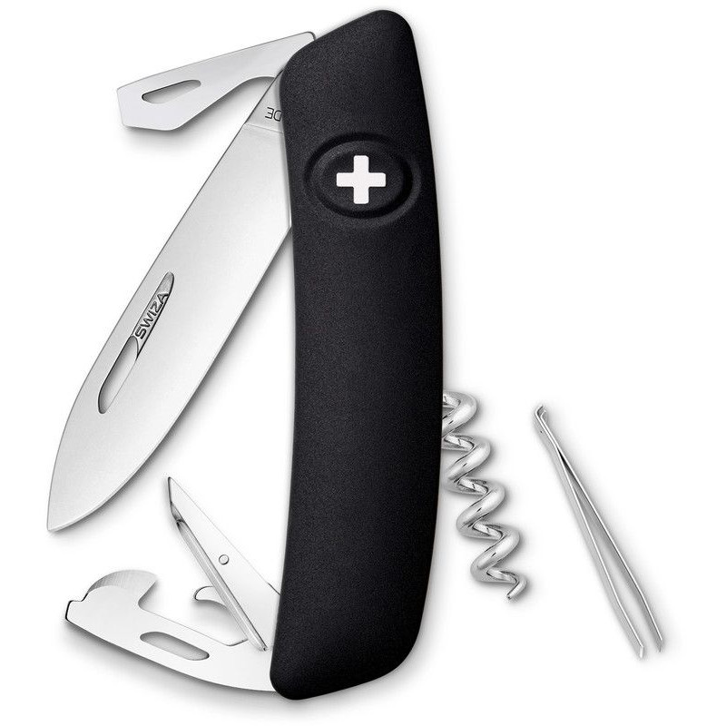 SWIZA Knivar Schweizer Fickkniv D03 svart