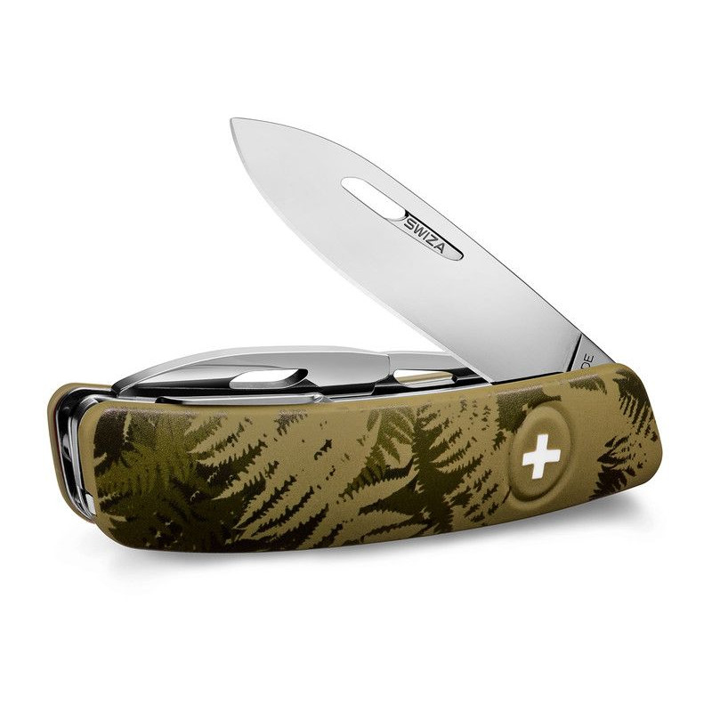 SWIZA Knivar Schweizer Fickkniv C03 SILVA Camo Fern Khaki