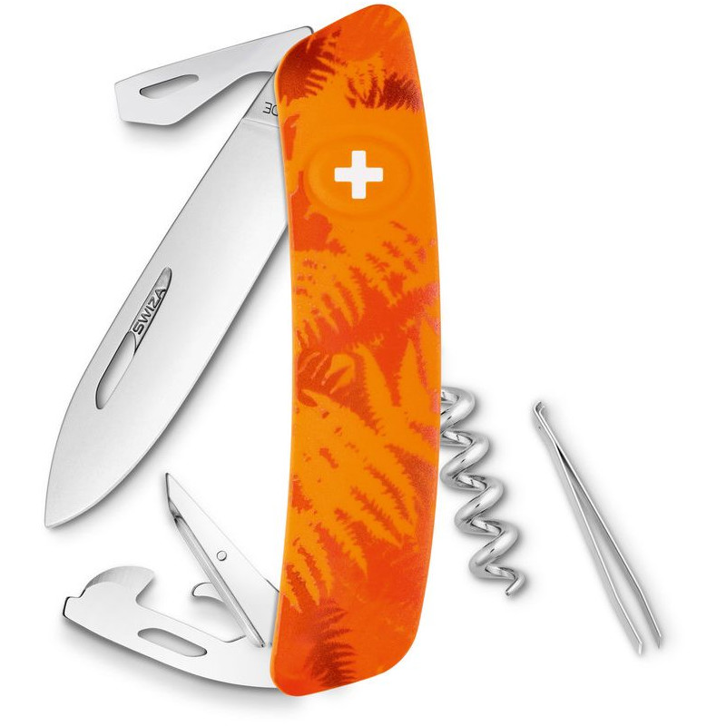SWIZA Knivar Schweizisk armékniv C03 FILIX Camo Fern Orange