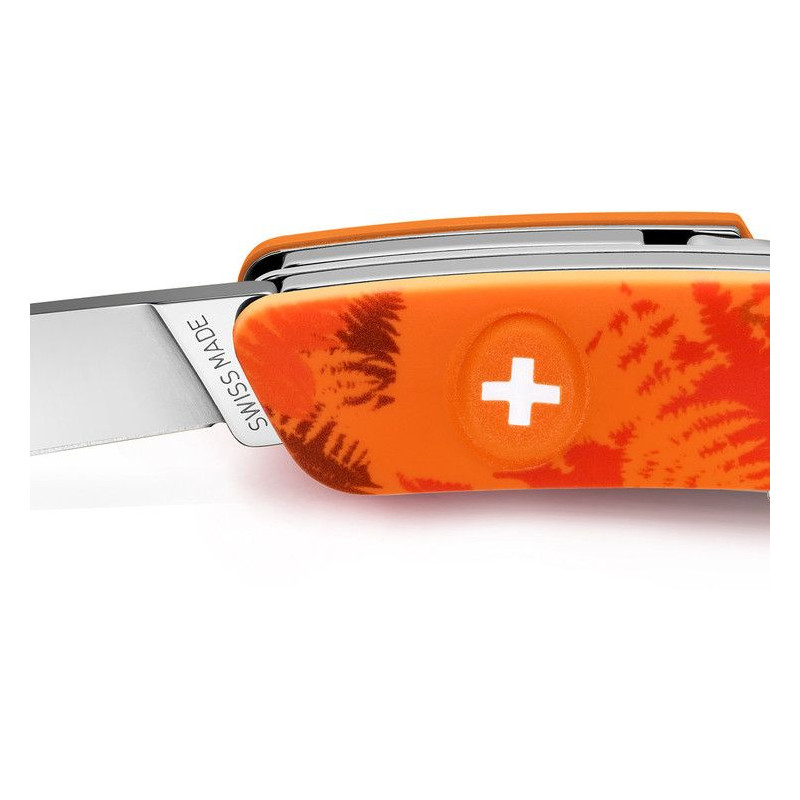 SWIZA Knivar Schweizer Fickkniv C03 FILIX Camo Fern Orange
