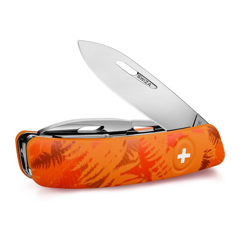 SWIZA Knivar Schweizer Fickkniv C03 FILIX Camo Fern Orange