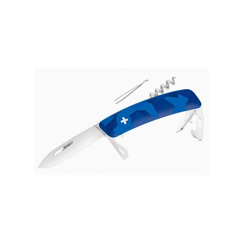 SWIZA Knivar Schweizer Fickkniv C03 LIVOR Camo Urban Blue