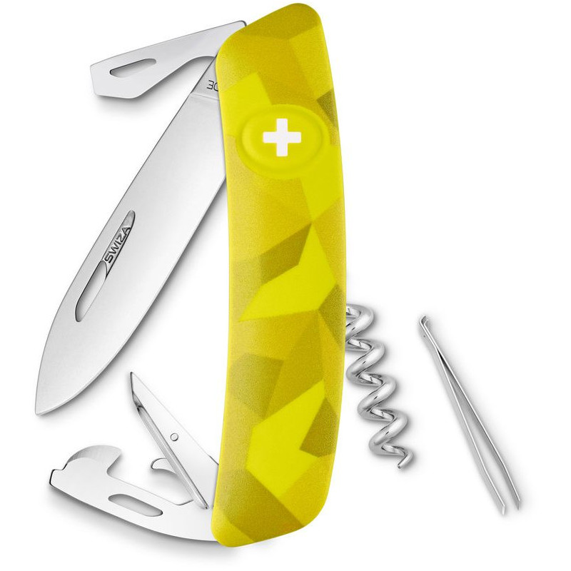 SWIZA Knivar Schweizer Fickkniv C03 VELOR Camo Urban Moss