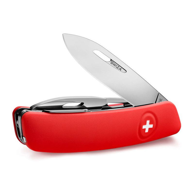 SWIZA Knivar Fickkniv D04 röd