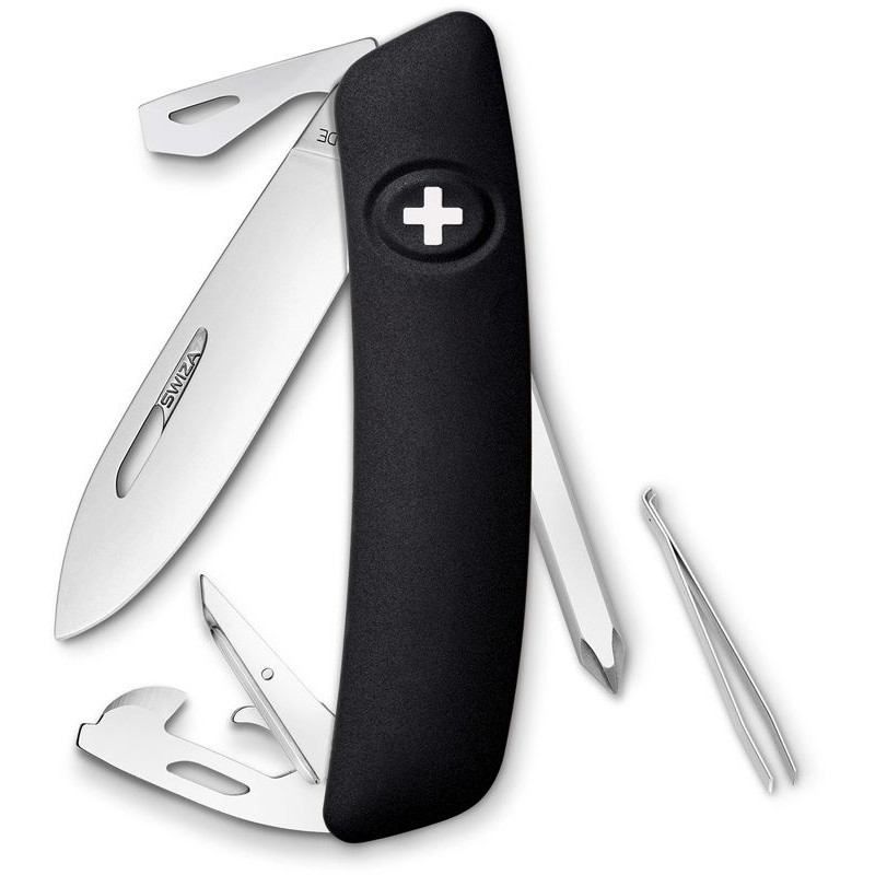 SWIZA Knivar Fickkniv D04 svart