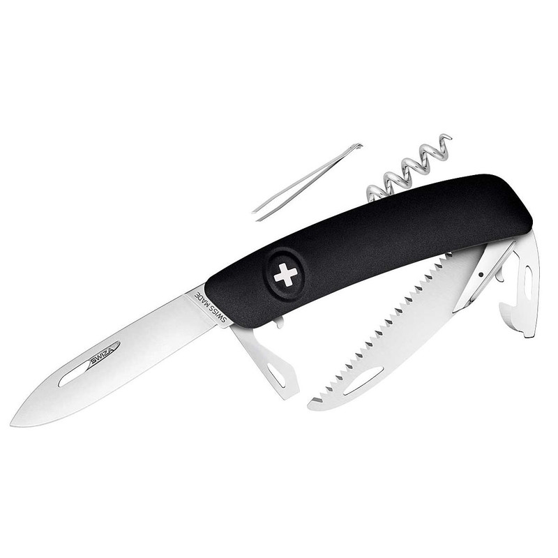 SWIZA Knivar Schweizer Fickkniv D05 svart