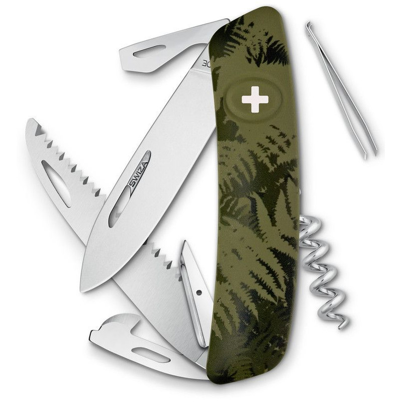 SWIZA Knivar Schweizer Fickkniv C05 SILVA Camo Fern khaki