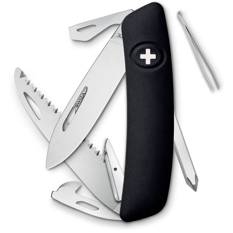 SWIZA Knivar Fickkniv D06 svart