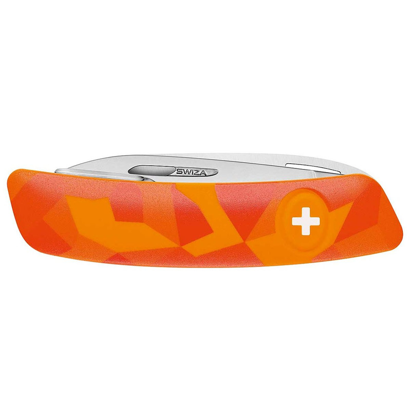 SWIZA Knivar Schweizer fickkniv för barn J06 LUCEO Urban Camo orange