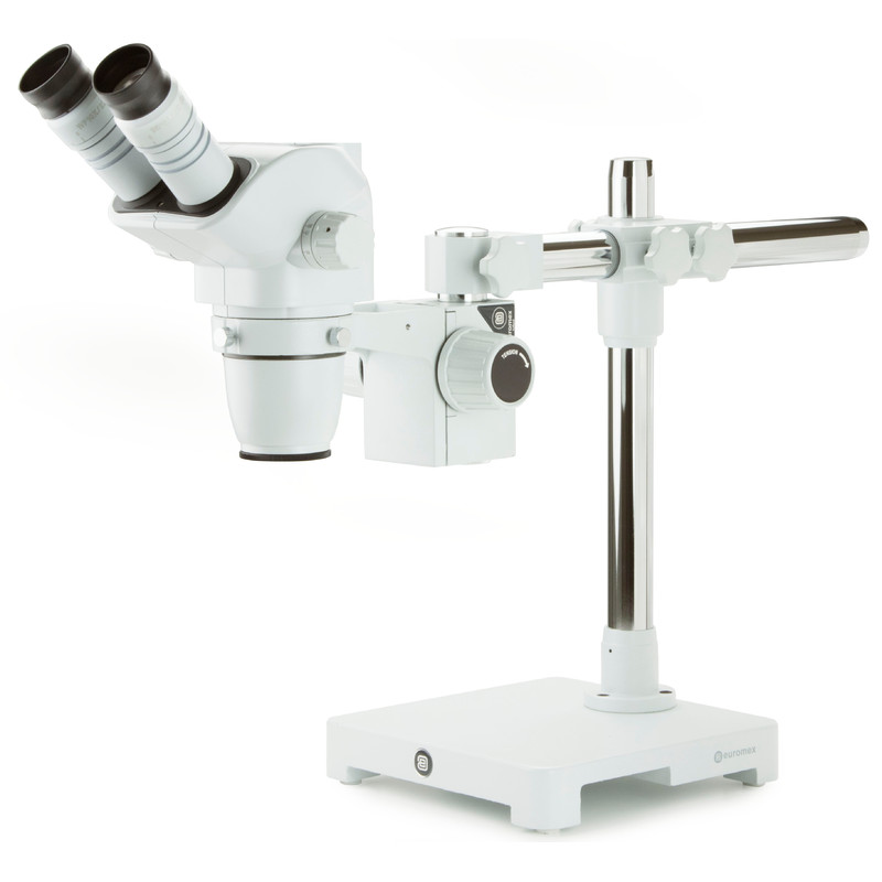 Euromex Zoom-stereomikroskop NZ.1902-U-ESD, NexiusZoom ESD, 6,7x till 45x med universellt enarmsstativ; utan belysning, ESD, bino