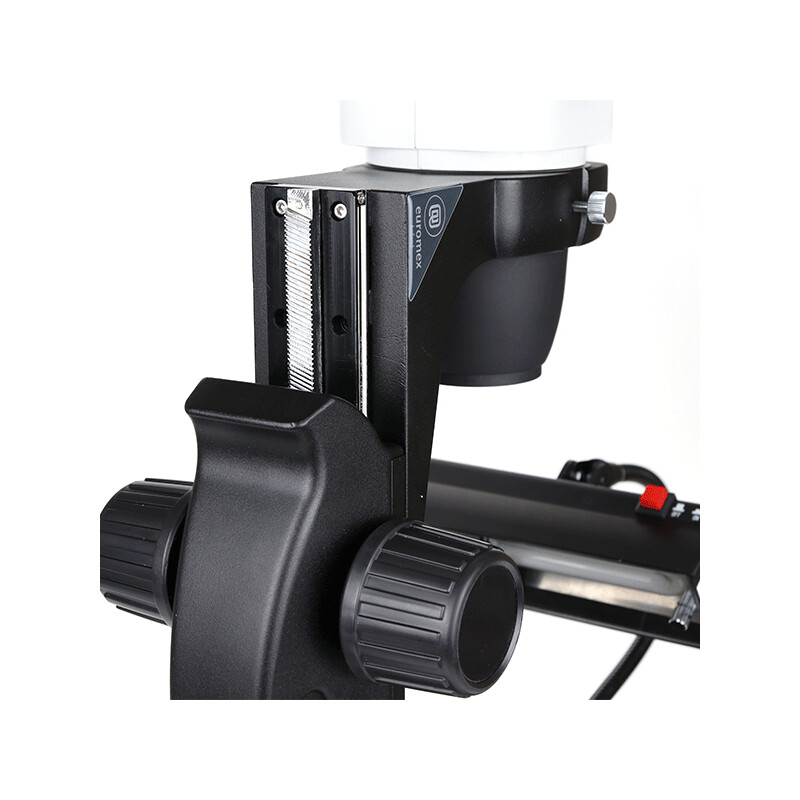Euromex Zoom-stereomikroskop NZ.1703-GEMF, NexiusZoom GEM, 6.5x to 55x, 30W 6V, 7W fluorescent, trino