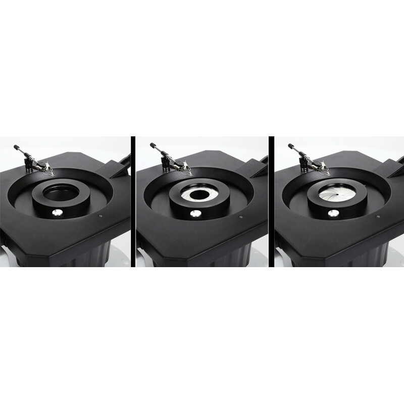 Euromex Zoom-stereomikroskop NZ.1703-GEMF, NexiusZoom GEM, 6.5x to 55x, 30W 6V, 7W fluorescent, trino