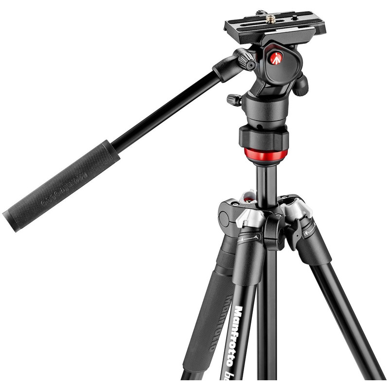 Manfrotto Aluminium-trebensstativ MVKBFR-LIVE Befree Live med Lutningsbart videohuvud