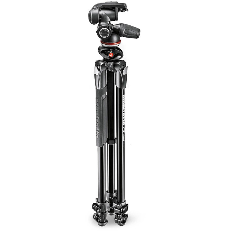 Manfrotto Aluminium-trebensstativ MK290DUA3-3W med 3-vägs panoreringshuvud