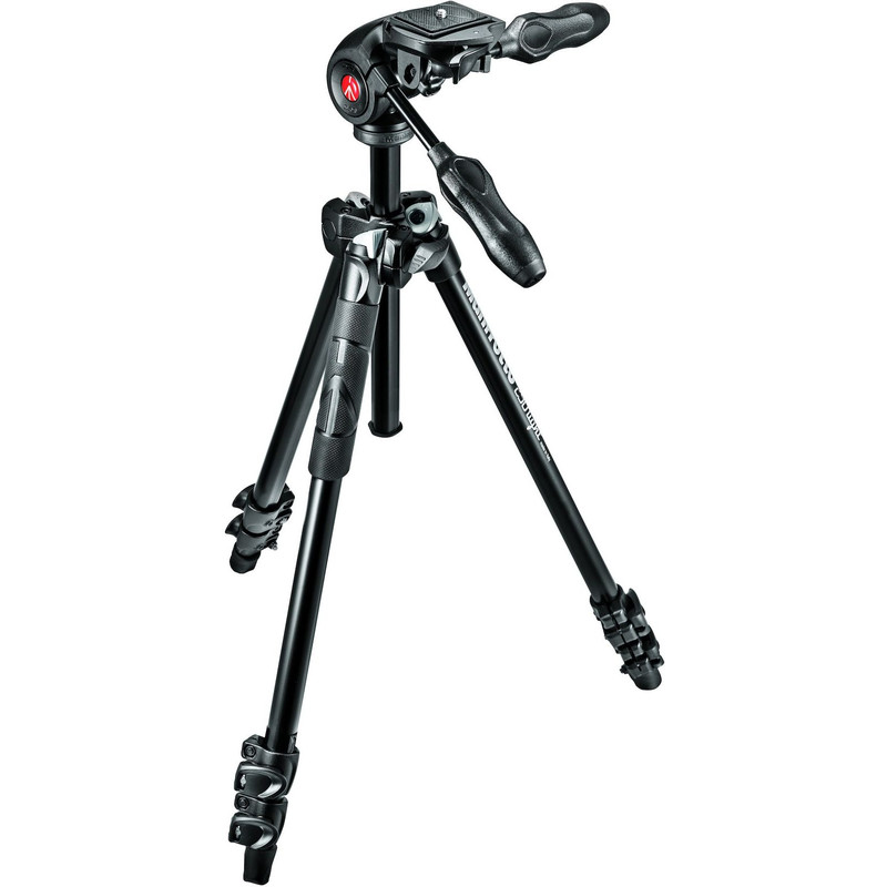 Manfrotto Aluminium-trebensstativ MK290LTA3-3W med 3-vägs panoreringshuvud