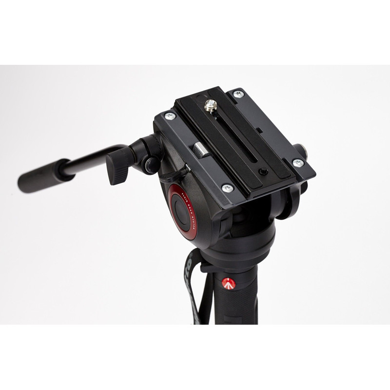 Manfrotto Aluminium-enbensstativ MVMXPRO500 med flytande panoreringshuvud