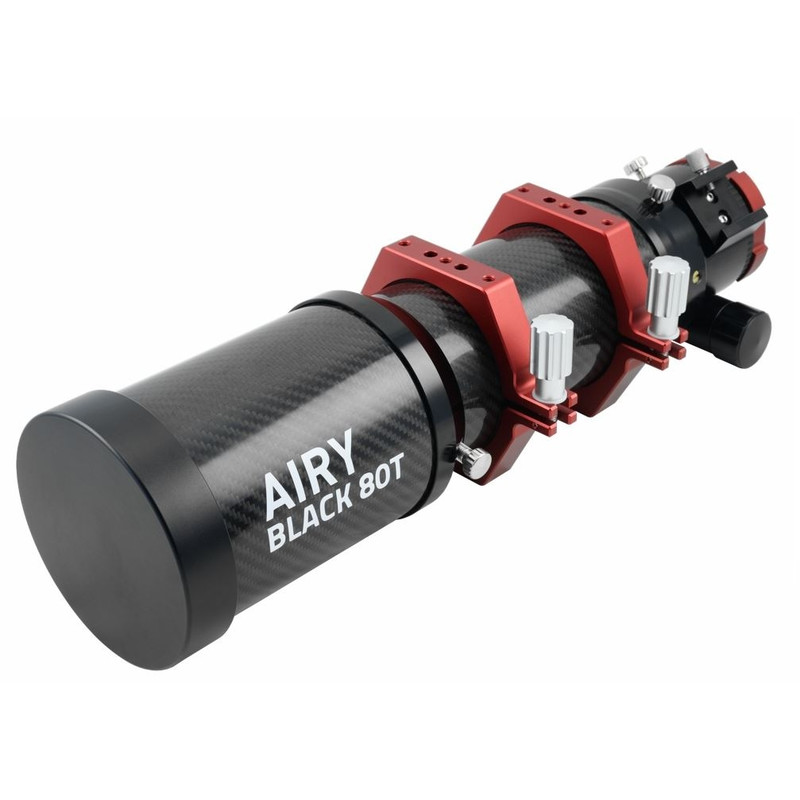 PrimaLuceLab Apokromatisk refraktor AP 80/500 Airy Black 80T Carbon OTA