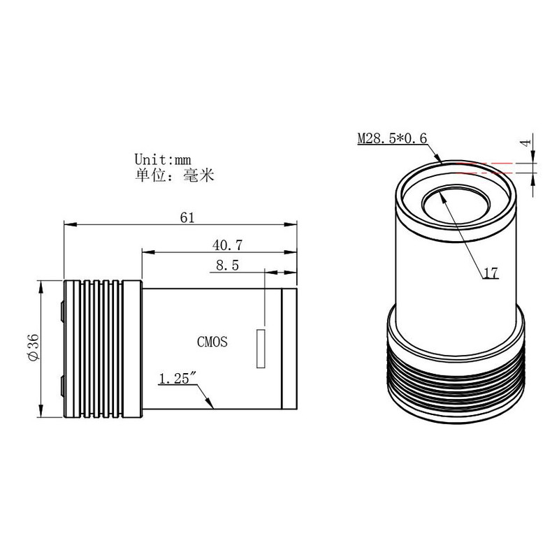 ZWO Kamera ASI 290 MM Mini Mono