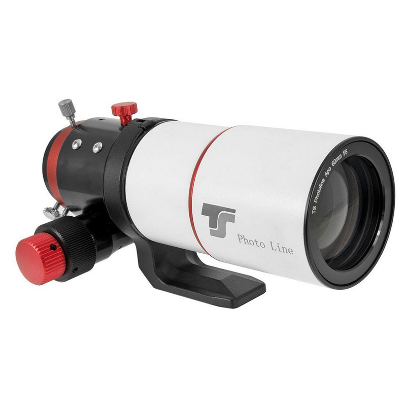 TS Optics Apokromatisk refraktor AP 60/360 Photoline FPL53 Röd OTA
