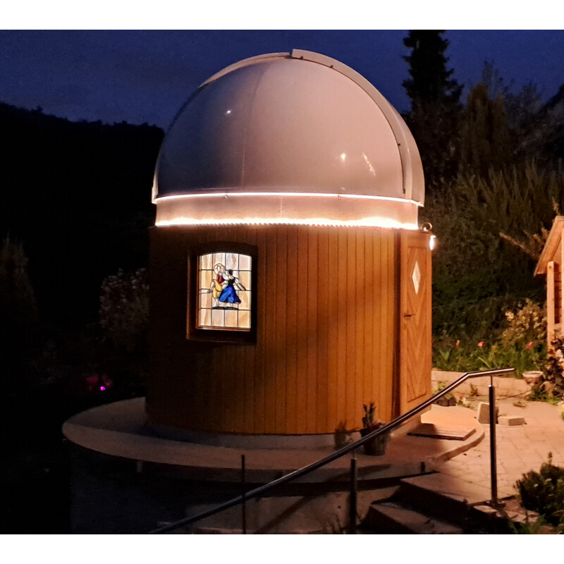 Pulsar Observatoriekupol 2,7 m med 2:a generationens ring