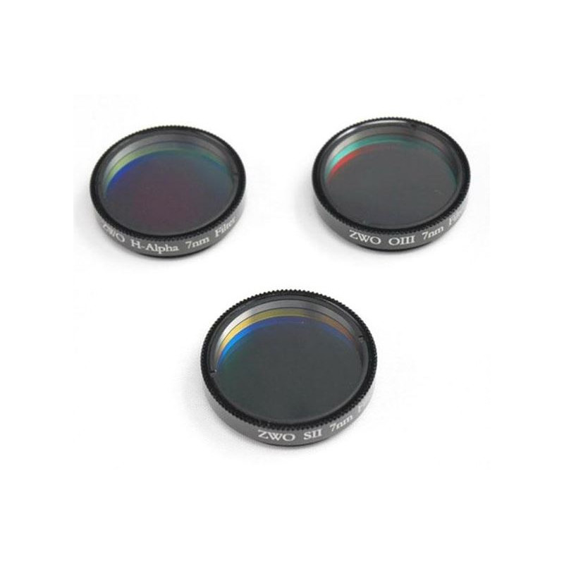 ZWO H-Alpha-filter, SII-filter, OIII-filter 1,25"