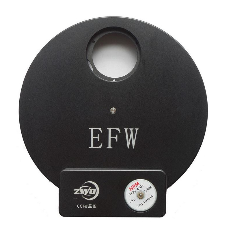 ZWO Motoriserat filterhjul EFW 7x36mm omonterat
