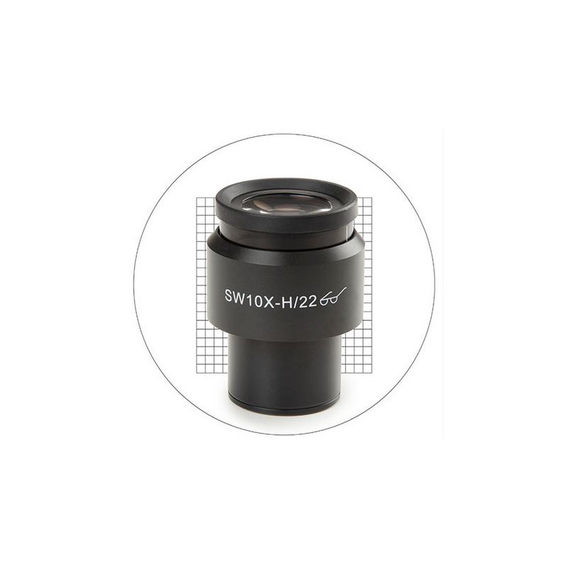 Euromex Okular för mätning 10x/22 mm, 20 x 20 mätraster Ø 30 mm, DX.6210-SG (Delphi-X)