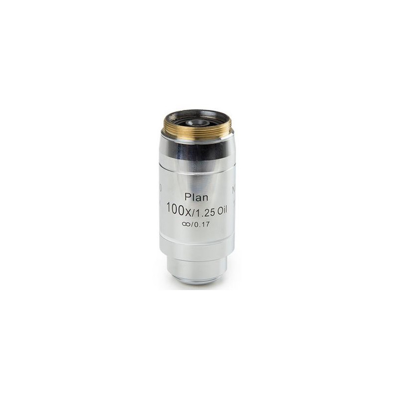 Euromex Objektiv 100x/1,25, plan, EIS, oändlig, olja, fjäder, w.d. 0,2 mm, 60 mm, DX.7200 (Delphi-X)