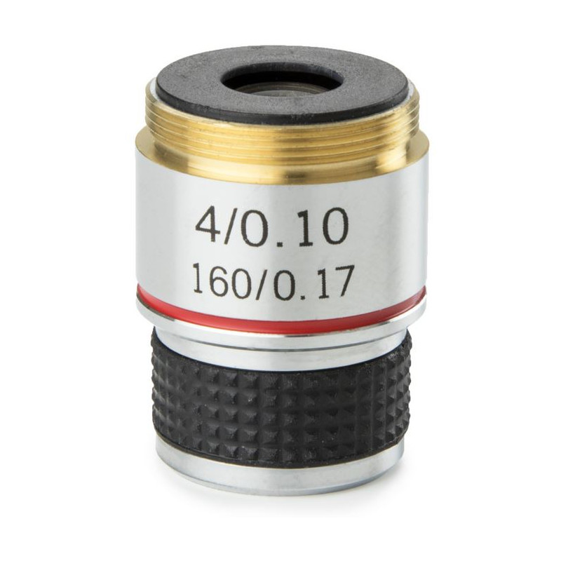 Euromex Objektiv 4x/0.10 achro., parafokal 35 mm, MB.7004 (MicroBlue)