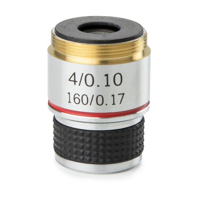 Euromex Objektiv 4x/0,10 akro, parafokal 35 mm, MB.7004 (MicroBlue)