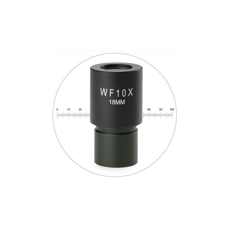 Euromex Okular för mätning HWF 10x/18 mm, mikrometerskala, EC.6010-M (EcoBlue)