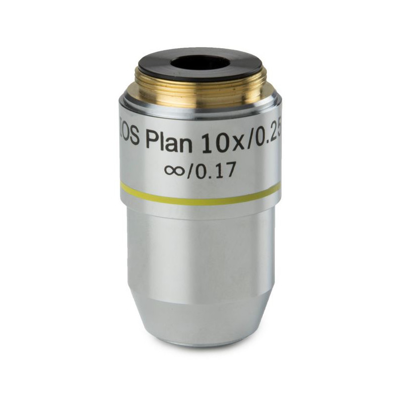 Euromex Objektiv 10x/0,25 plan, oändlig, BB.7210 (BioBlue.lab)