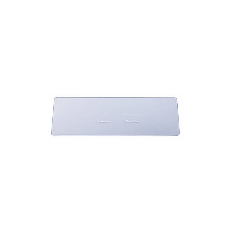 Bresser Objektmikrometer Objektglas med mikrometerskala 1/10 & 1/100 mm